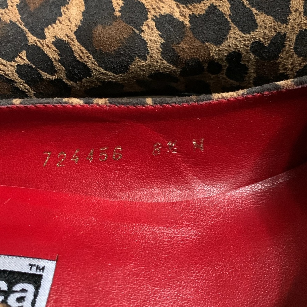 Costa Blanca Animal Print Heels — 8.5 Narrow - Picture 11 of 14